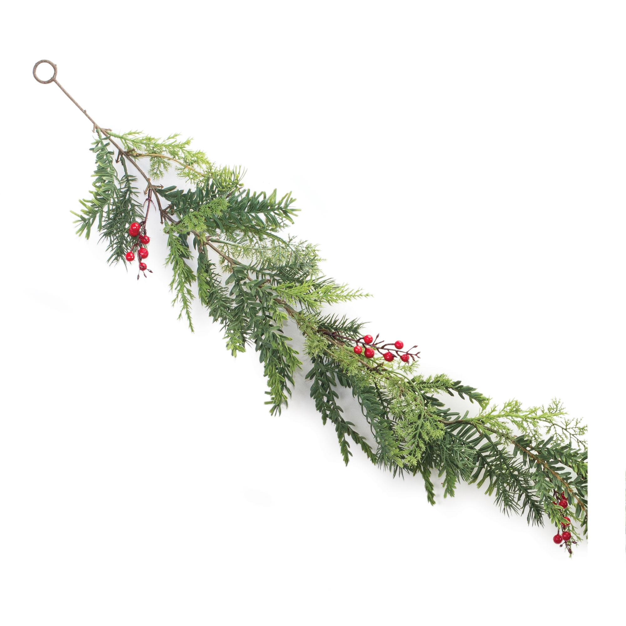 Pine Garland (Set of 2) 6'L Plastic