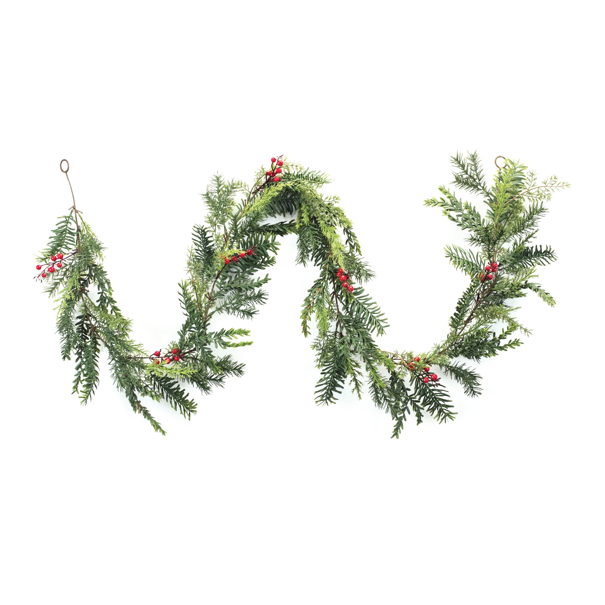 Pine Garland (Set of 2) 6'L Plastic