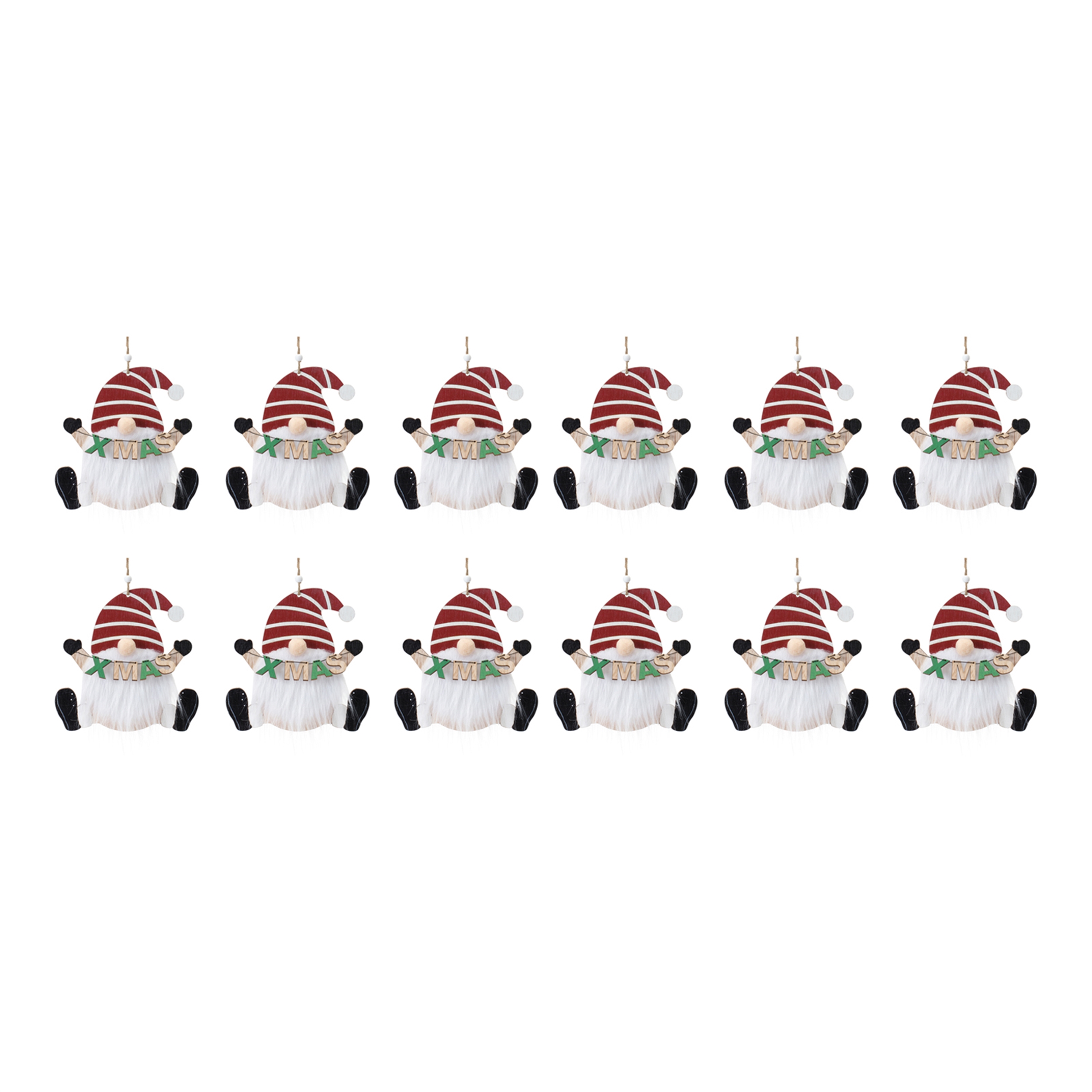 Gnome Ornament (Set of 12) 7
