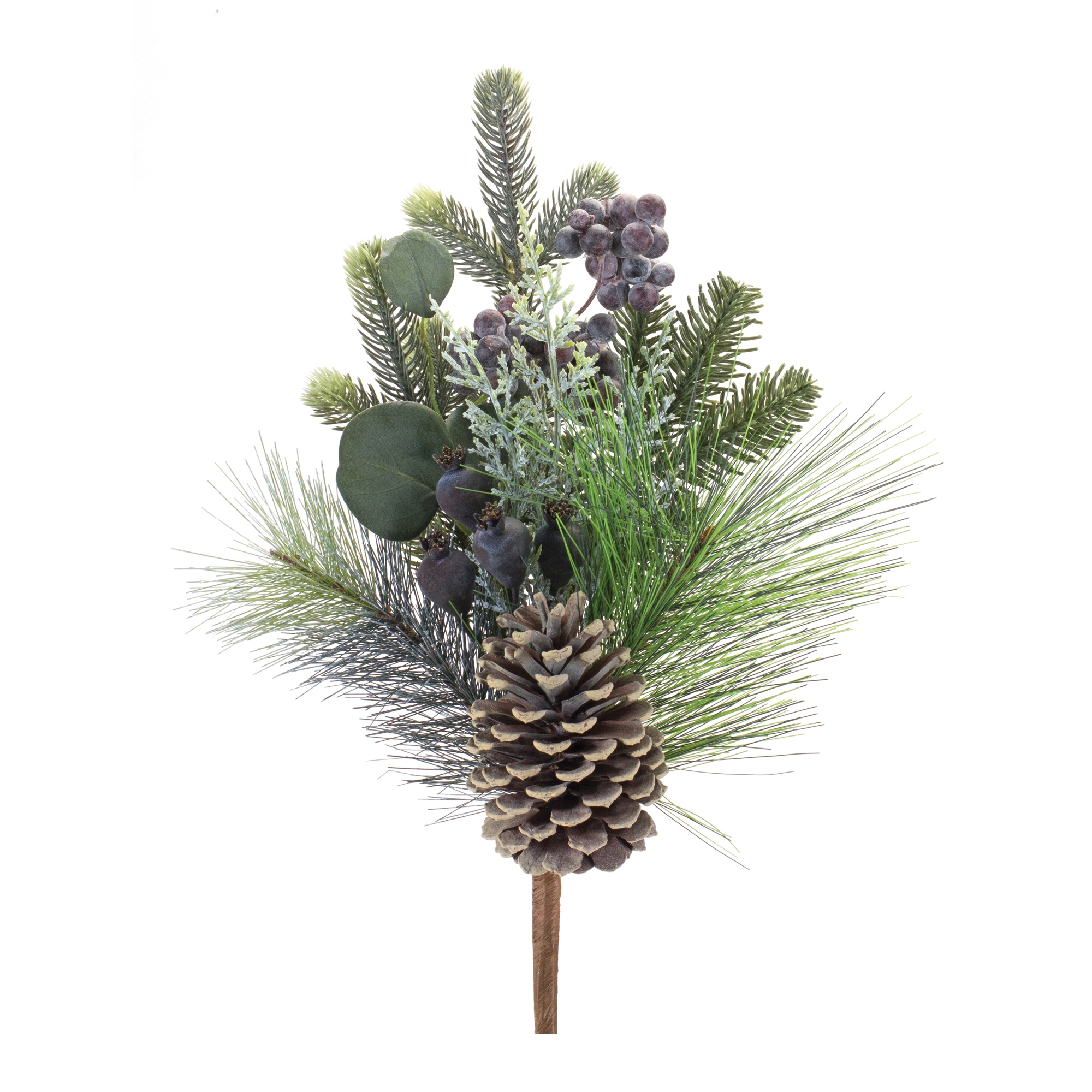 Pine/Berry/Eucalyptus Pick (Set of 2) 18