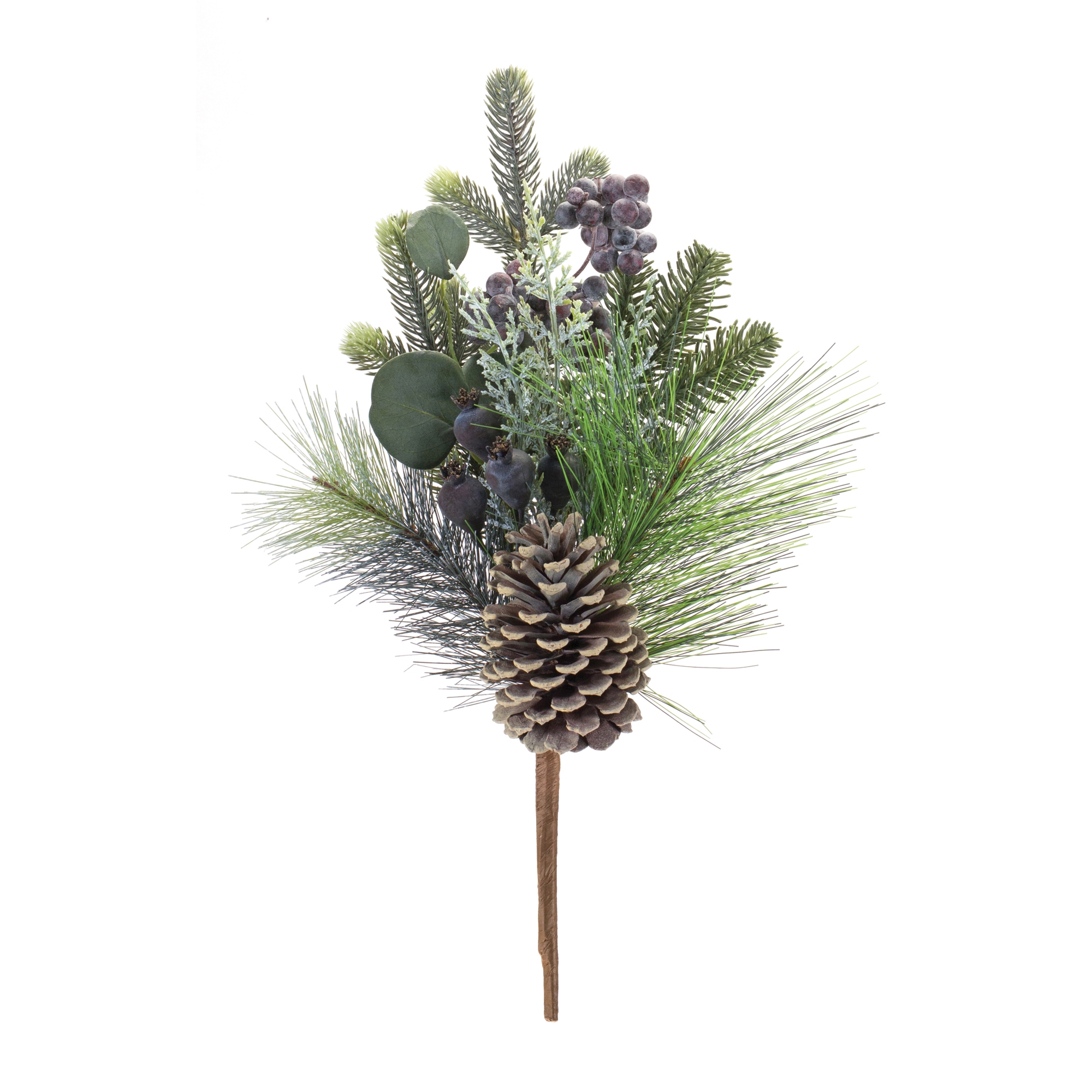 Pine/Berry/Eucalyptus Pick (Set of 2) 18