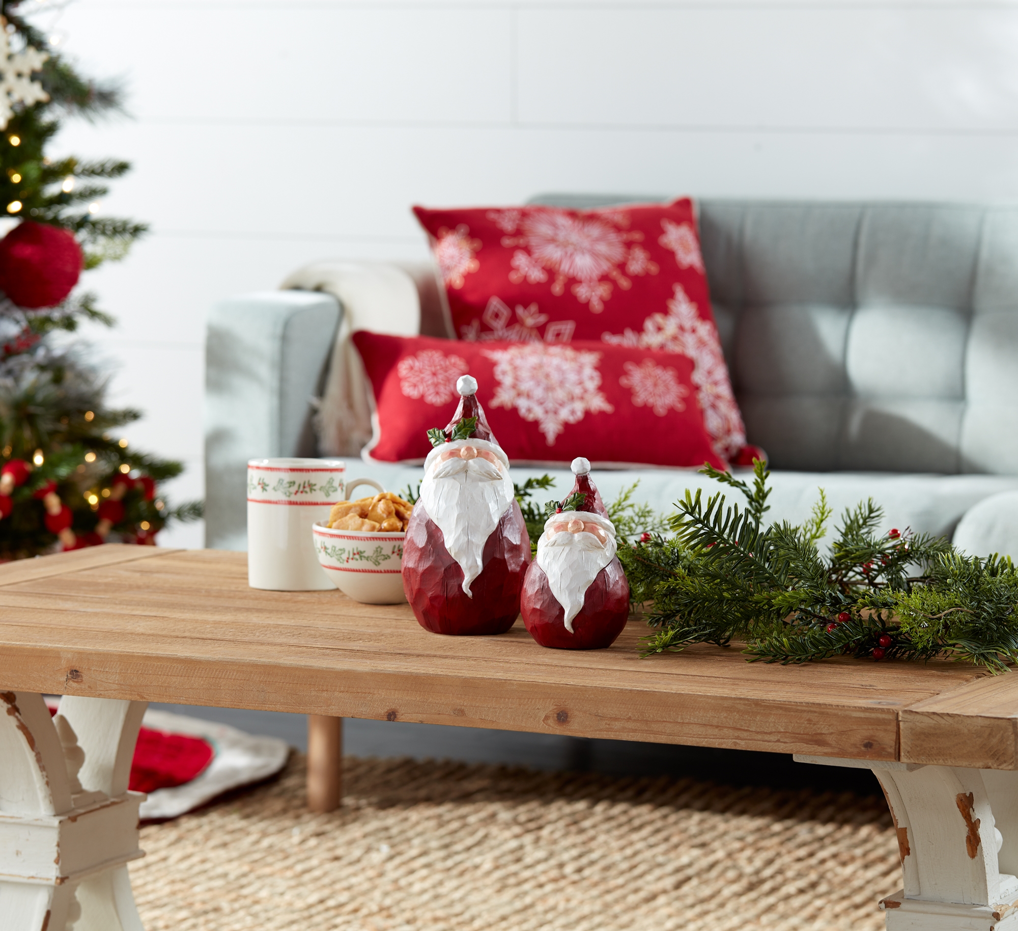 Santa (Set of 2) 6.25