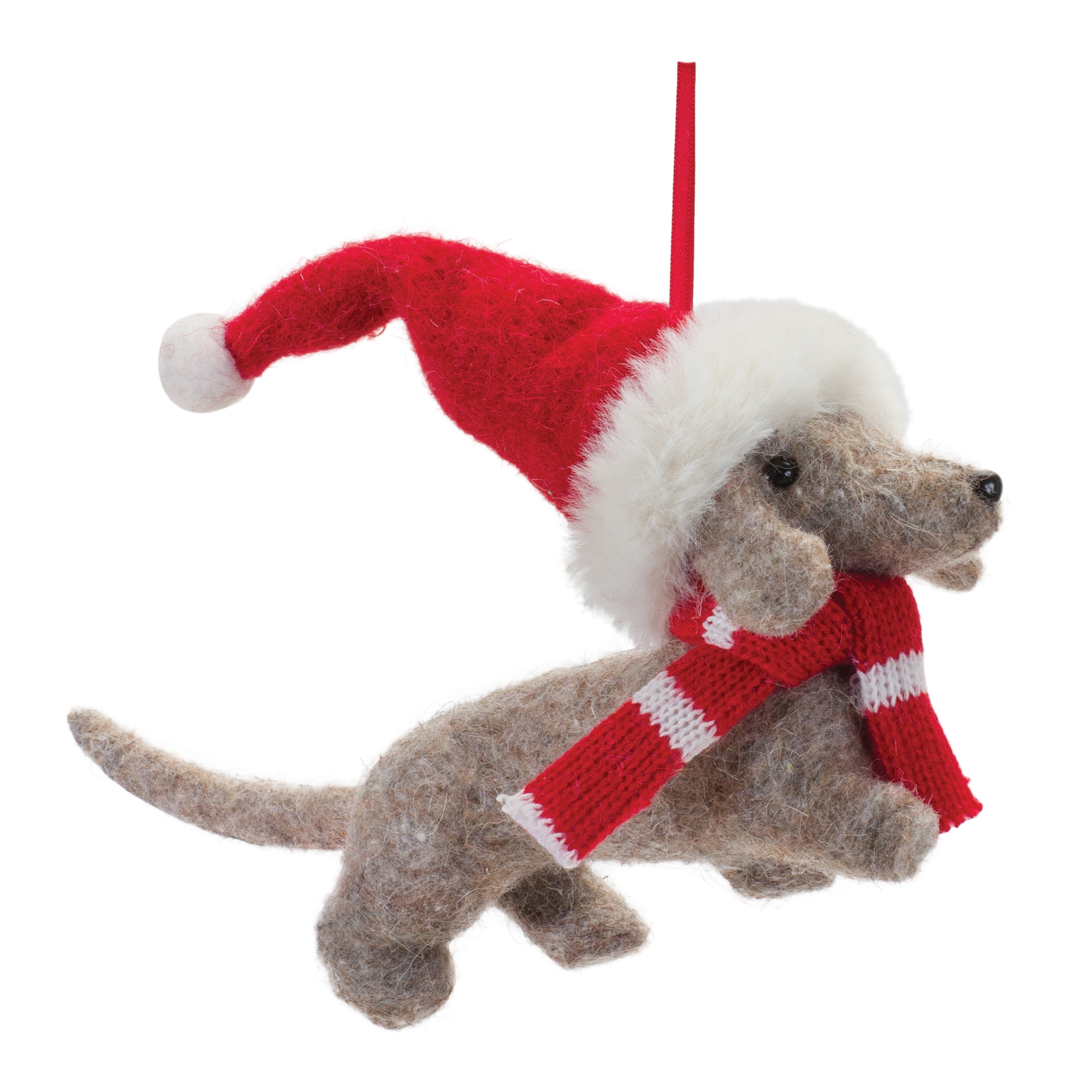Dog w/Santa Hat (Set of 12) 8