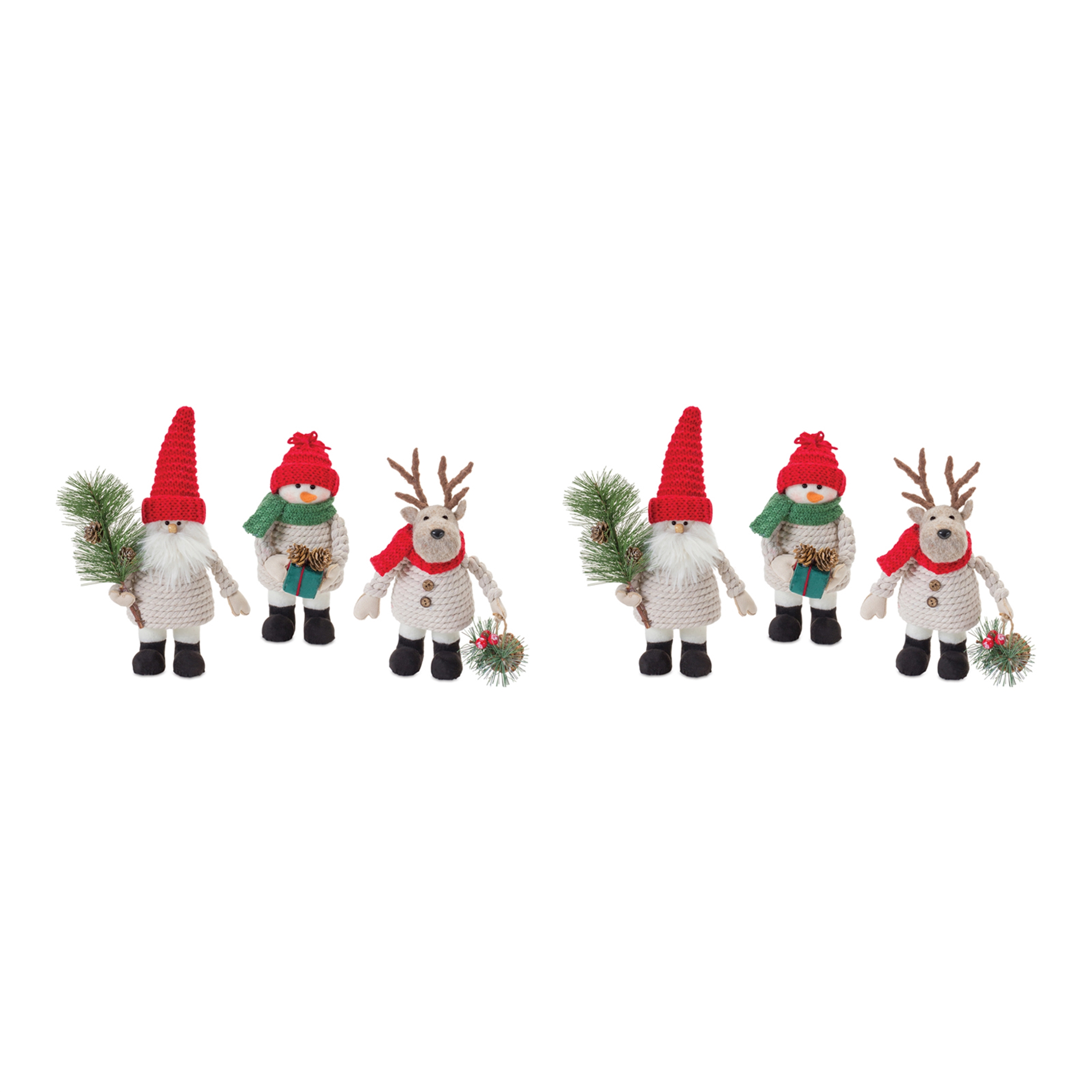 Santa/Snowman/Moose (Set of 6) 8