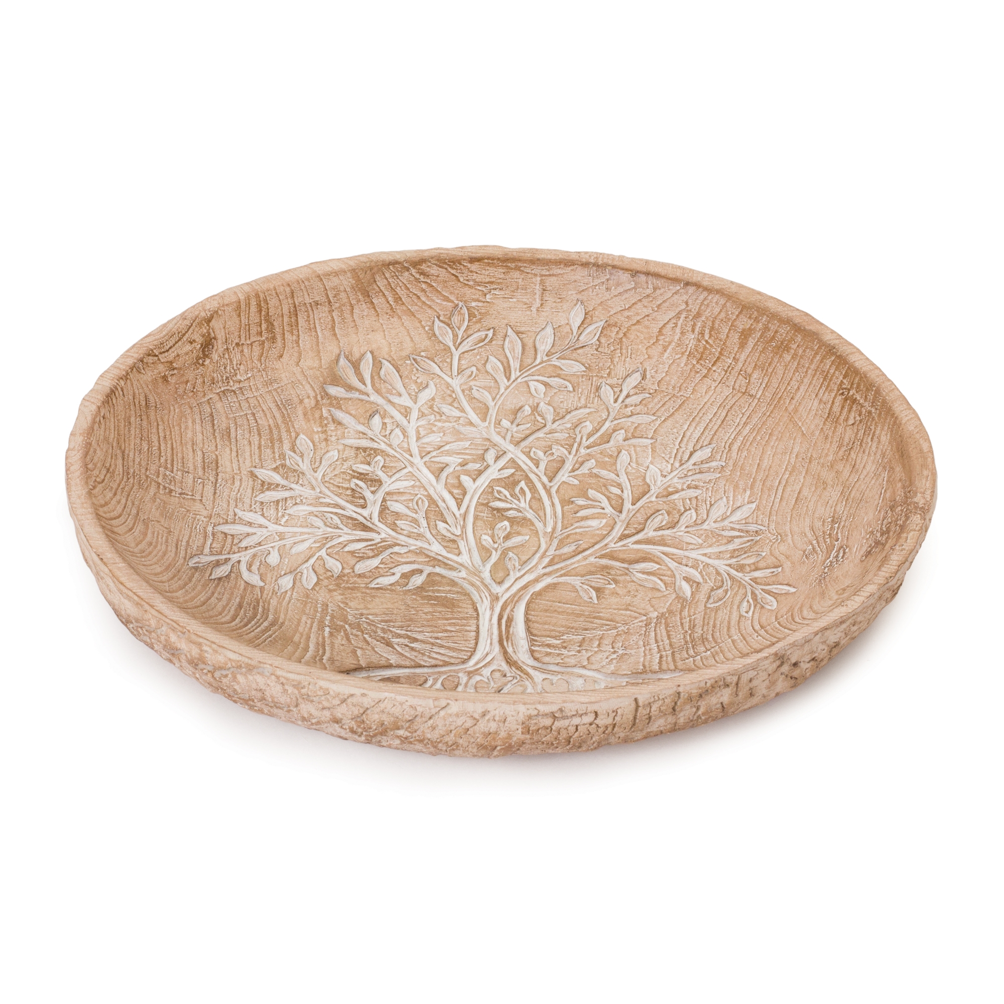 Bowl w/Tree Pattern (Set of 2) 12