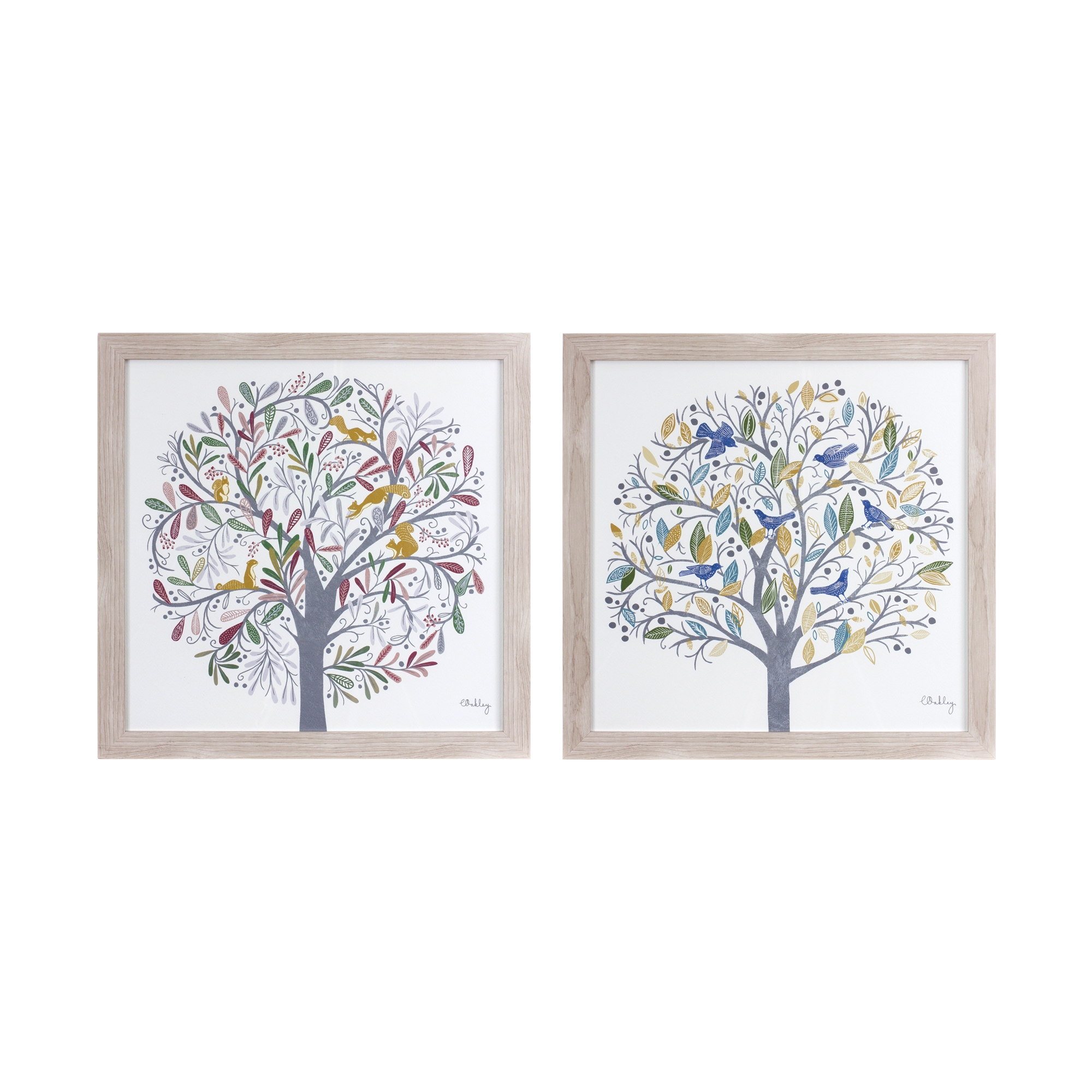 Tree Print (Set of 2) 15.75