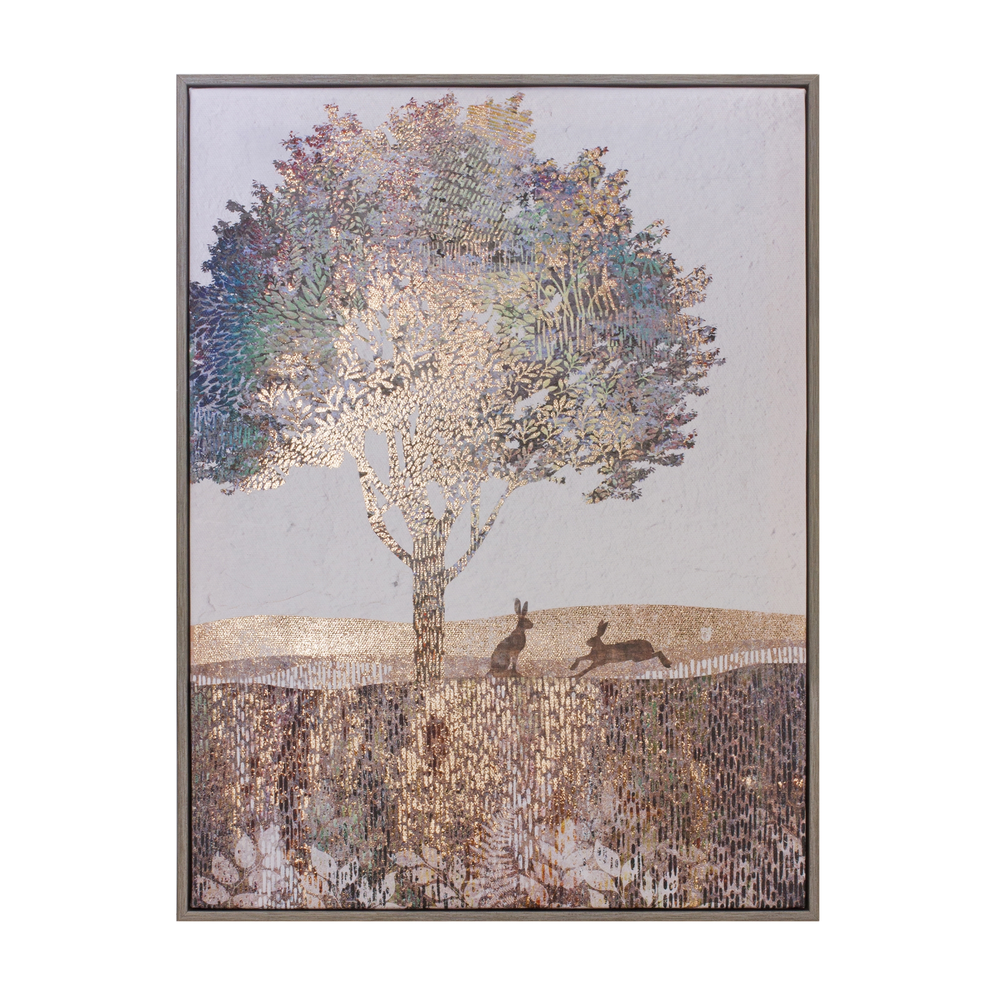 Tree and Rabbit Print 11.75