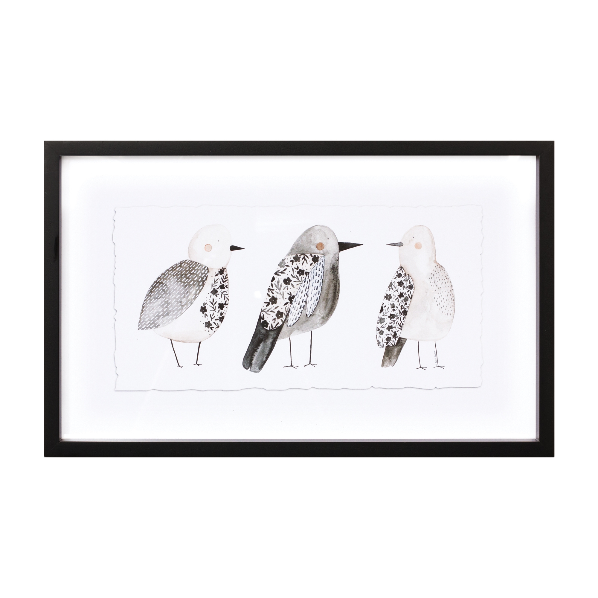 Framed Bird Print 19