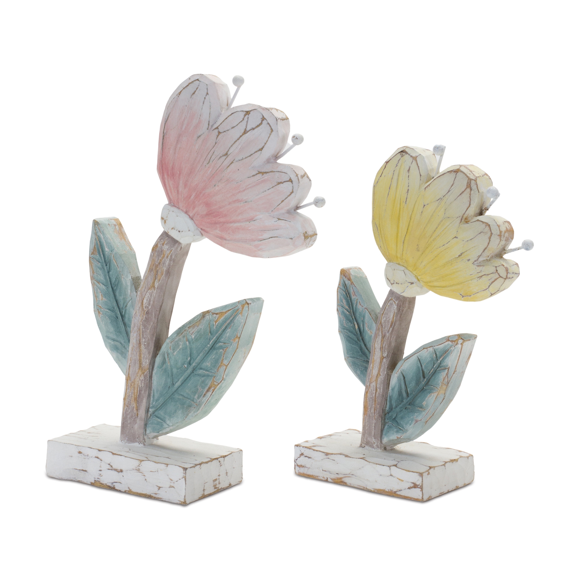 Floral Tabletop (Set of 2) 7.5