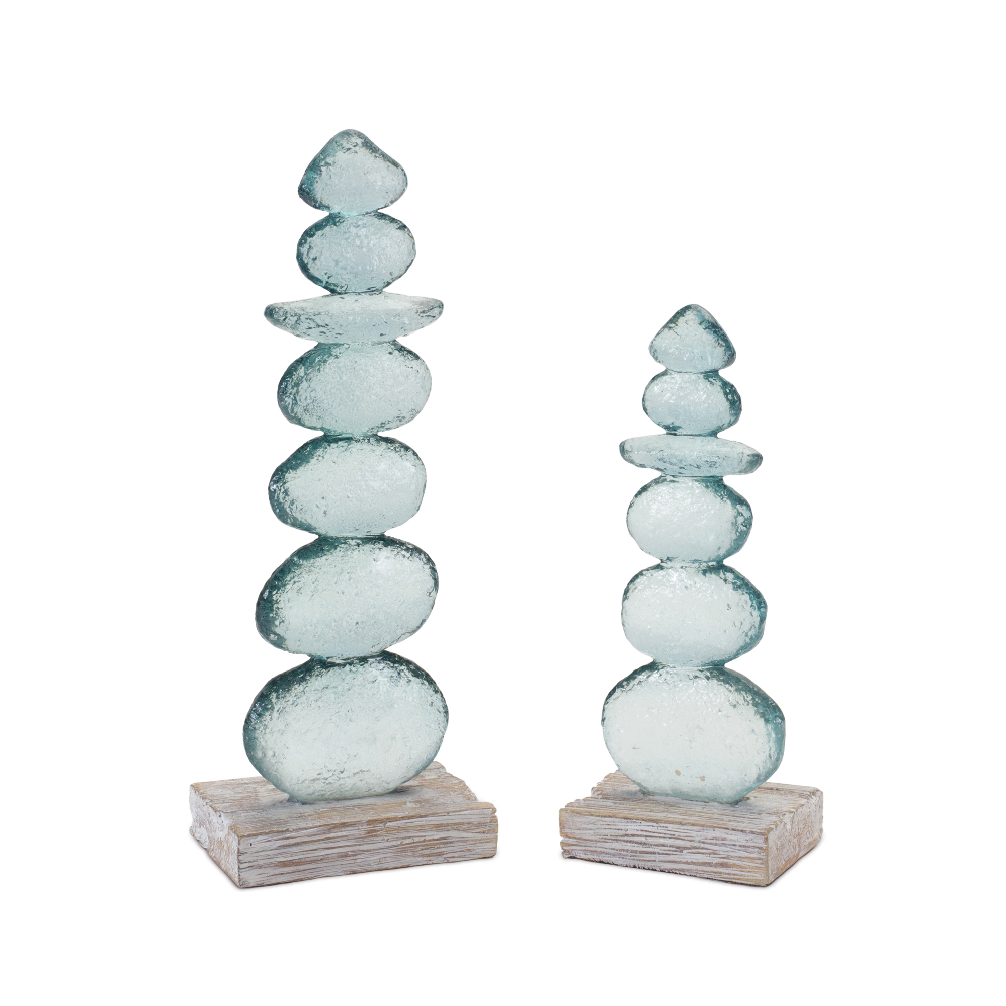 Rock Sculpture (Set of 2) 7.75