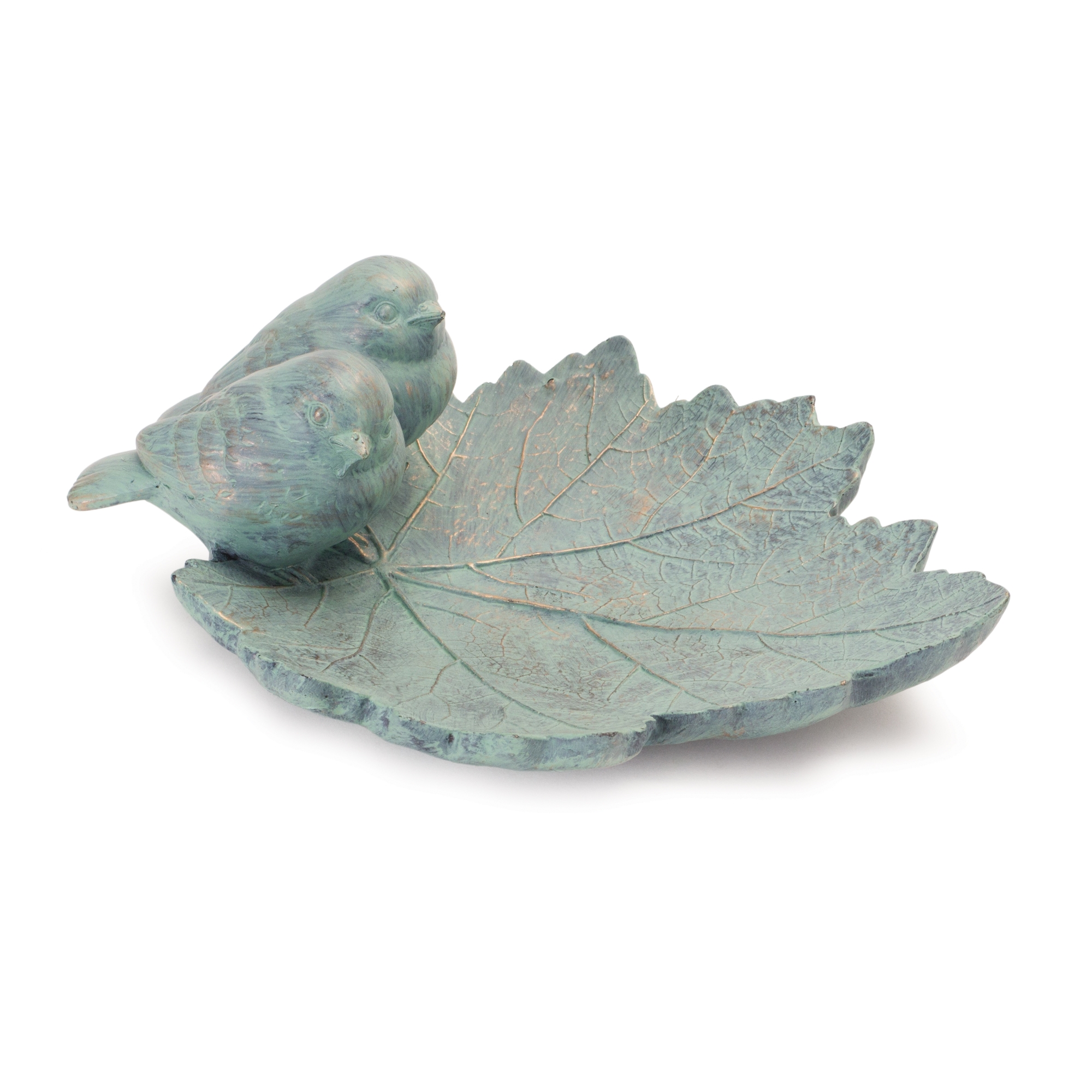 Leaf w/Birds (Set of 2) 10