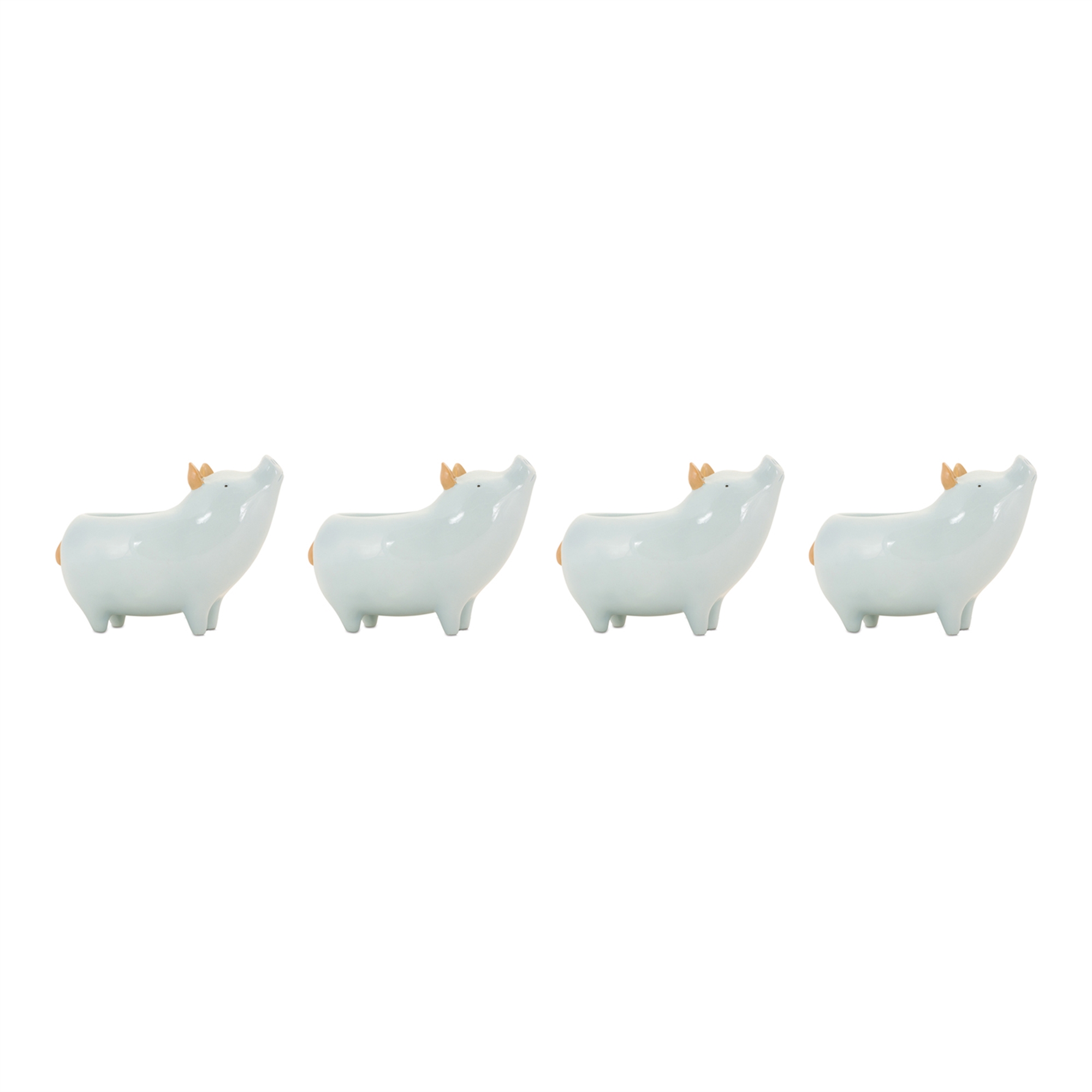 Pig Planter (Set of 4) 6