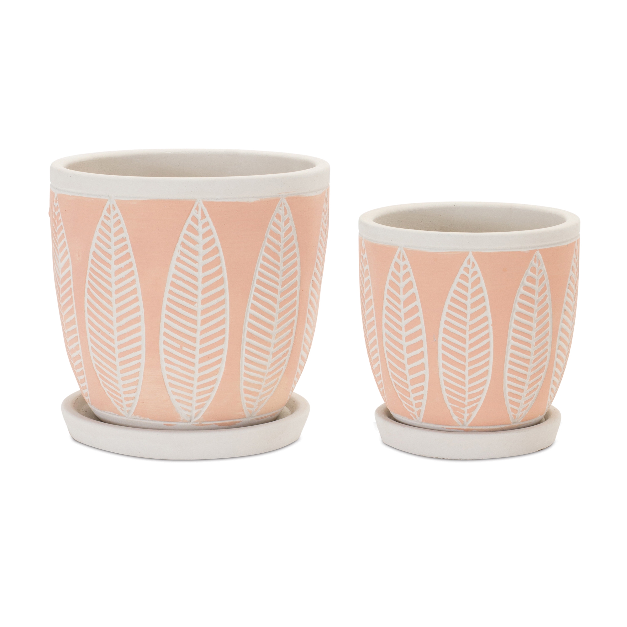 Pot w/Saucer (Set of 2) 4
