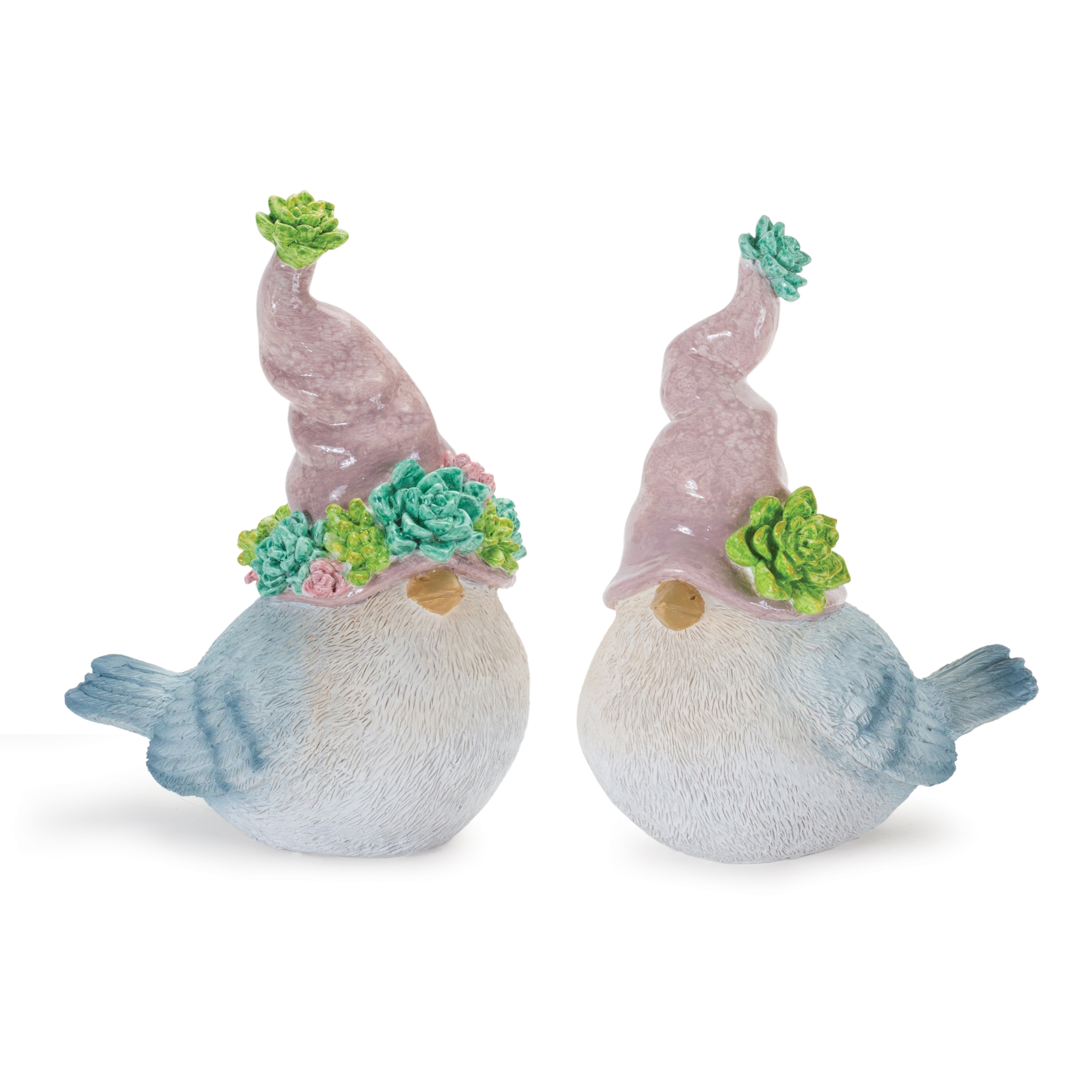 Succulent Bird (Set of 2) 6.75