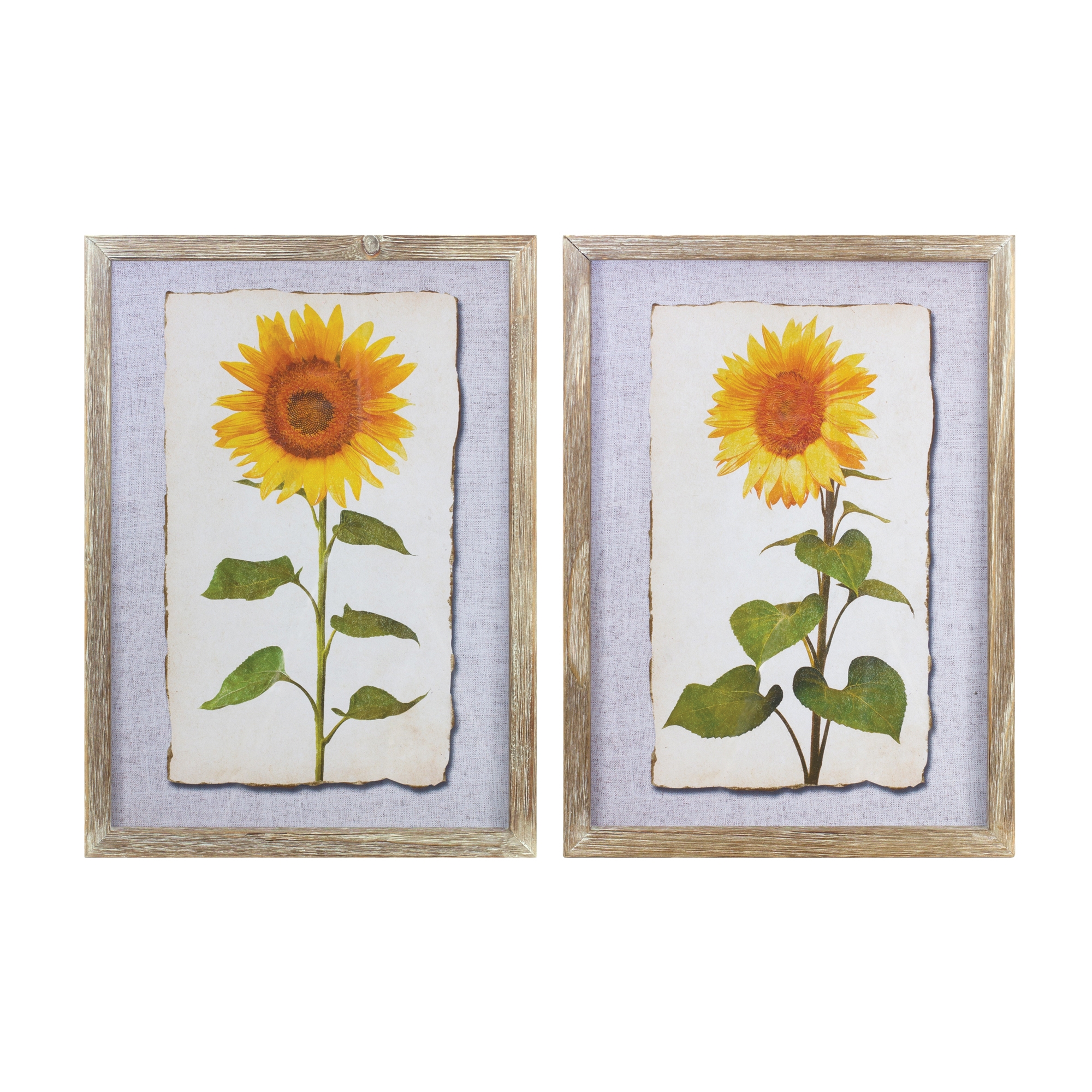 Sunflower Print (Set of 2) 12.75
