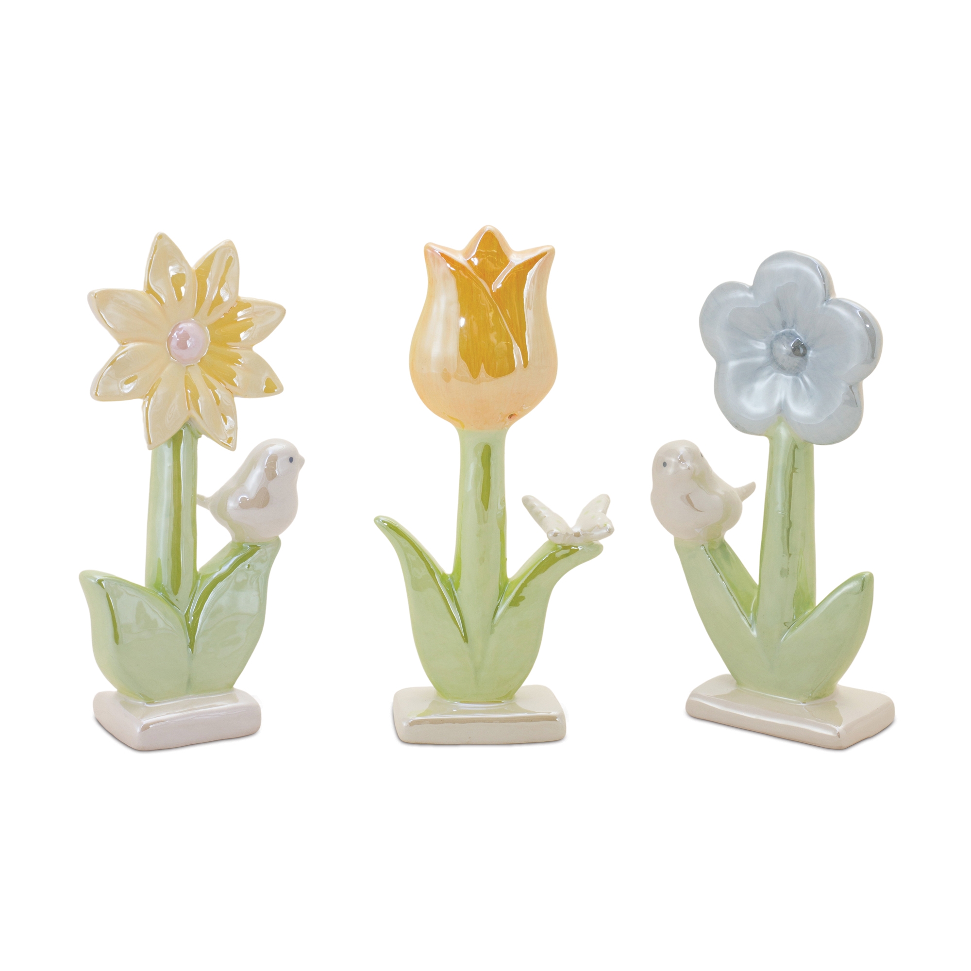 Floral Tabletop (Set of 3) 6.5