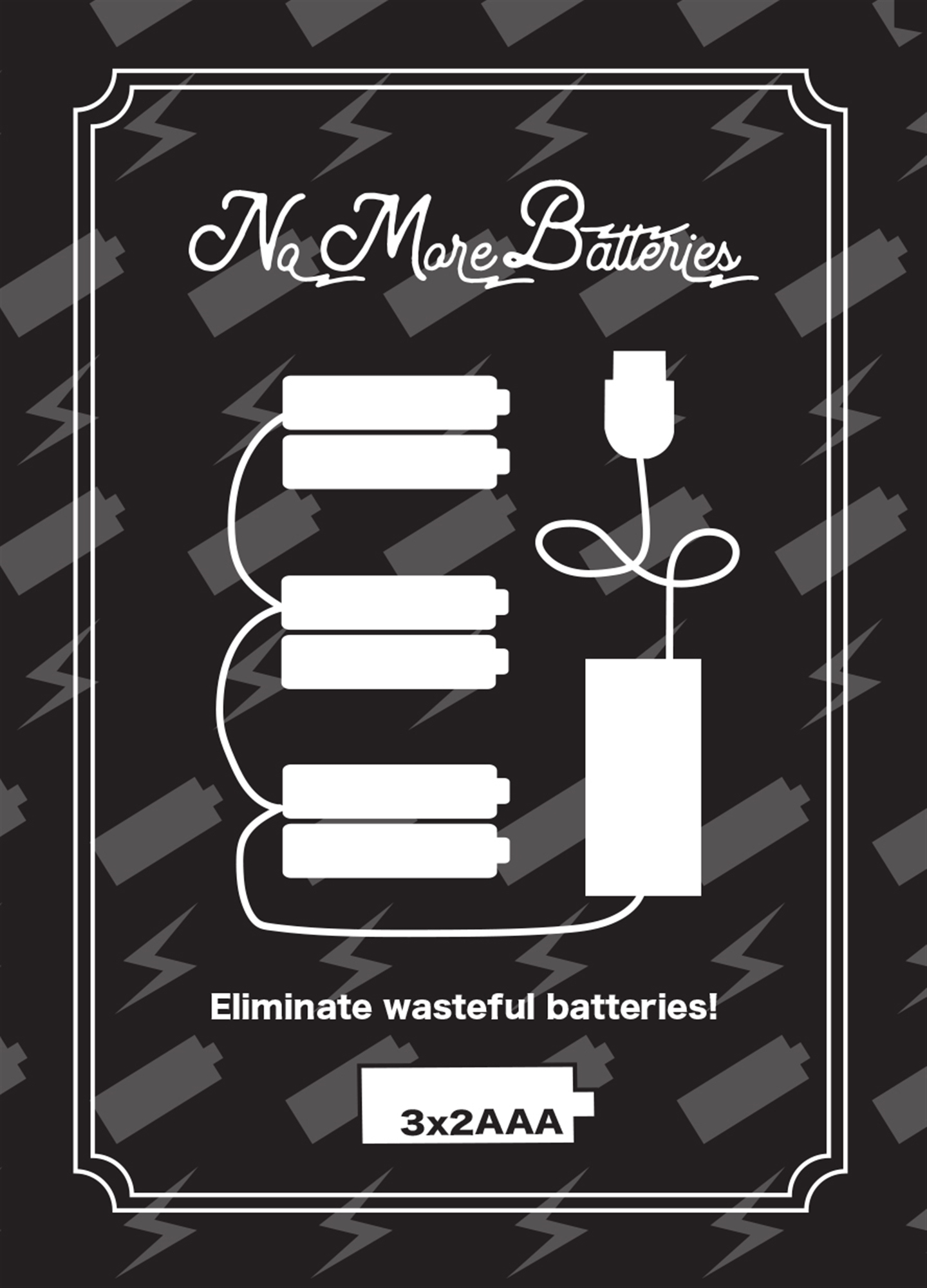 Battery Replacement 3 to 1 (2 x AAA, Set of 2) 18