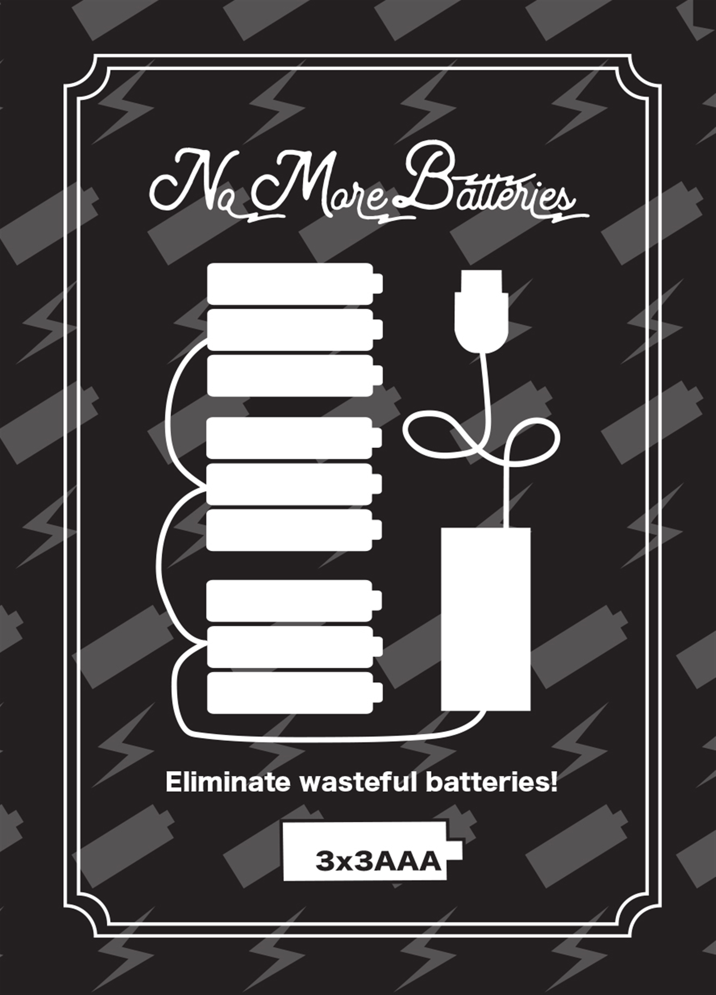 Battery Replacement 3 to 1 (3 x AAA, Set of 2) 18